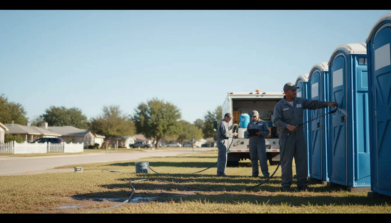 Long-Term Portable Toilet Rental in Hillsdale, IL near me